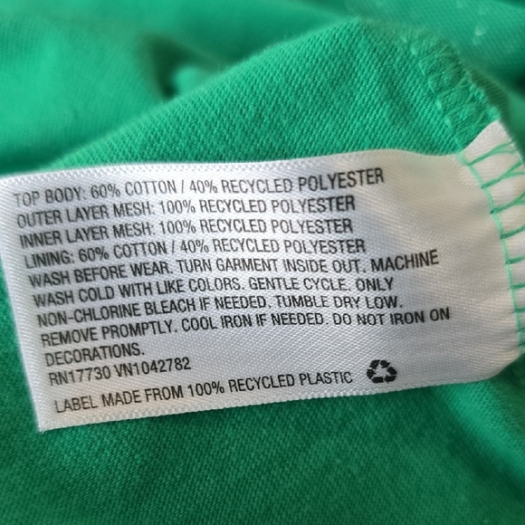 Cat & Jack Green Dress with Gold Sequin Design - Picture 6 of 6